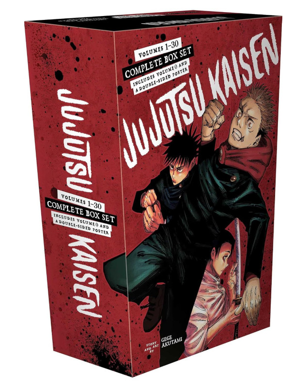 Jujutsu Kaisen Complete Box Set: Includes volumes 1-30 with volume 0