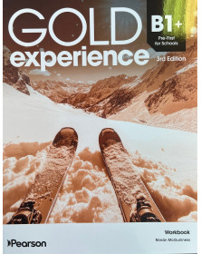 Gold Experience B1+ Third Edition First for Schools Workbook