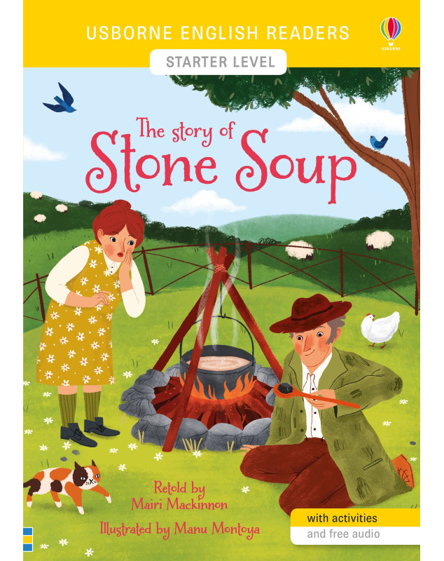 Usborne English Readers Level Starter: The Story of Stone Soup