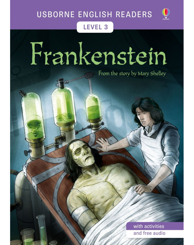 Usborne English Readers Level 3: Frankenstein