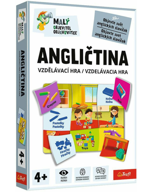 Vzdělávací hra Malý objevitel Angličtina