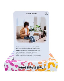 Conversation Cards - Let´s Talk - Who? What? Why?
