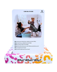 Conversation Cards - Let´s Talk - Who? What? Why?