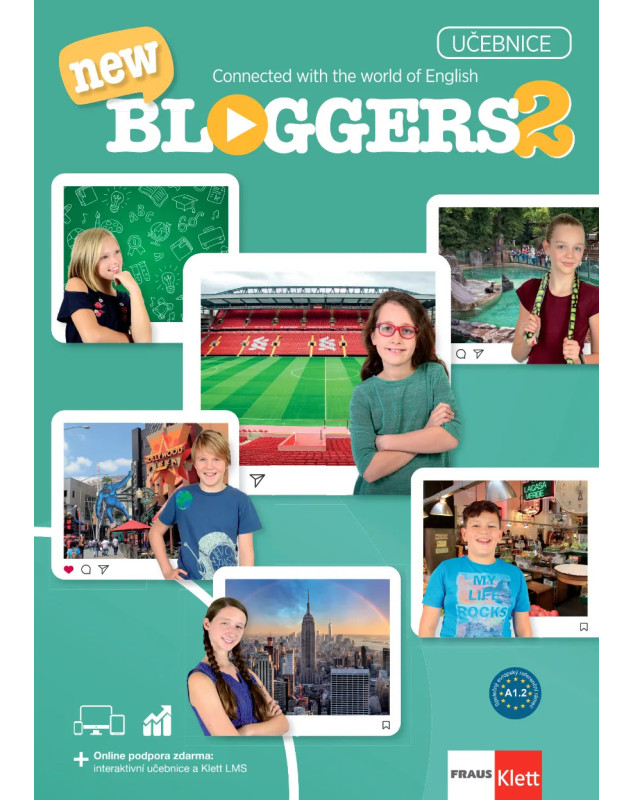 Bloggers new 2 (A1.2) – učebnice + MP3 ke stažení