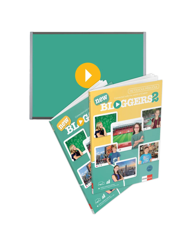 Bloggers new 2 (A1.2) – učitelská licence – učebnice a prac. sešit (platnost 14 měsíců)