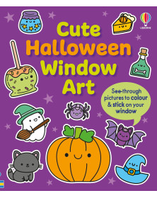 Cute Halloween Window Art