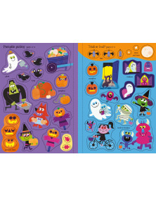 Usborne  Little First Stickers Creepy Halloween