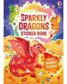 Usborne Sparkly Dragons Sticker Book