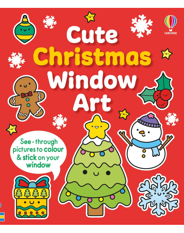 Cute Christmas Window Art