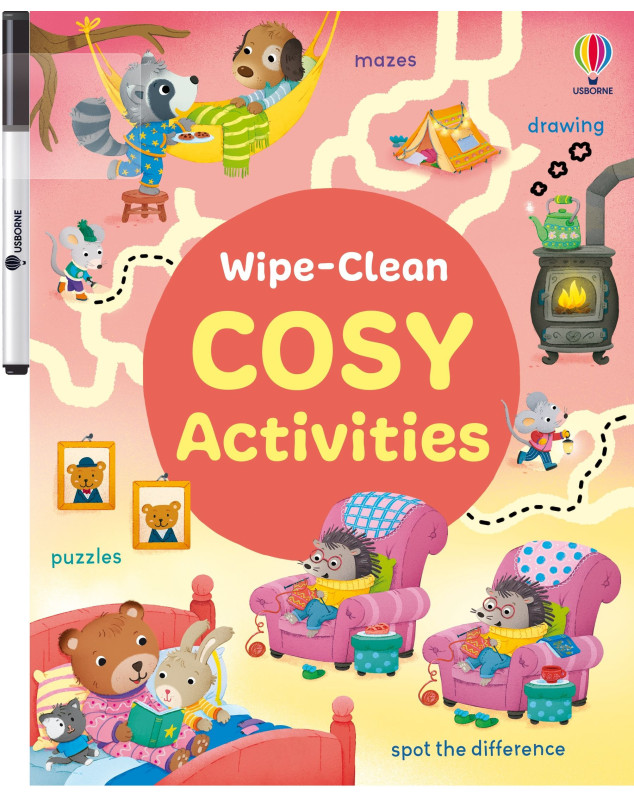 Usborne Wipe-Clean Cosy Activities
