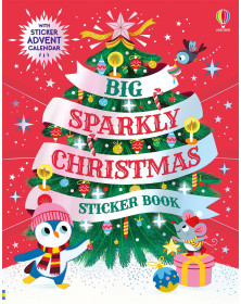 Usborne Big Sparkly Christmas Sticker Book