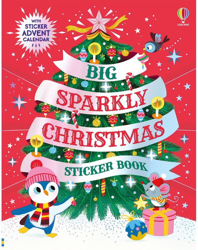 Usborne Big Sparkly Christmas Sticker Book