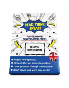 Creativo - Fun Grammar Conversation Cards - Read, Think, Speak! (Second conditional)