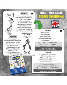 Creativo - Fun Grammar Conversation Cards - Read, Think, Speak! (Second conditional)
