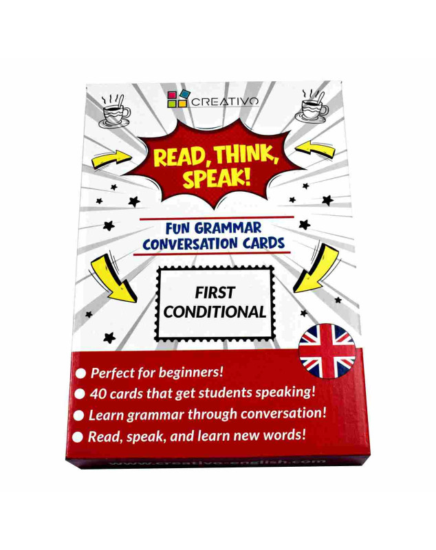 Read, Think, Speak! Conversation Cards (First Conditional)