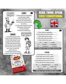 Read, Think, Speak! Conversation Cards (First Conditional)