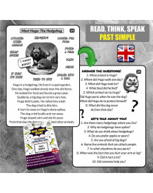 Read, Think, Speak! Conversation Cards (Past Simple)