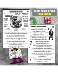 Read, Think, Speak! Conversation Cards (Past Simple)