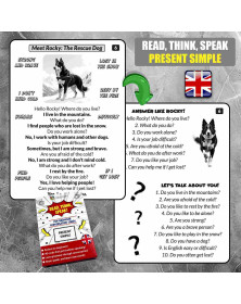 Read, Think, Speak! Conversation Cards (Present Simple)