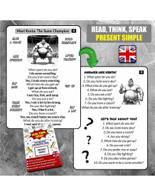 Read, Think, Speak! Conversation Cards (Present Simple)