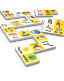 Homophone Dominoes anglická slova souzvučná s obrázky