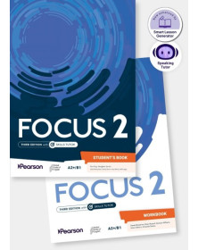 Focus 3rd Edition Level 2 Student´s Book and Workbook with Online Practice and AI