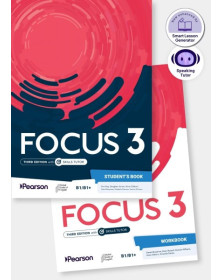 Focus 3rd Edition Level 3 Student´s Book and Workbook with Online Practice and AI