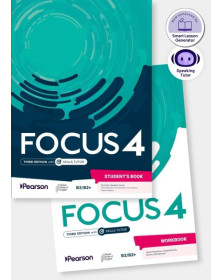 Focus 3rd Edition Level 4 Student´s Book and Workbook with Online Practice and AI