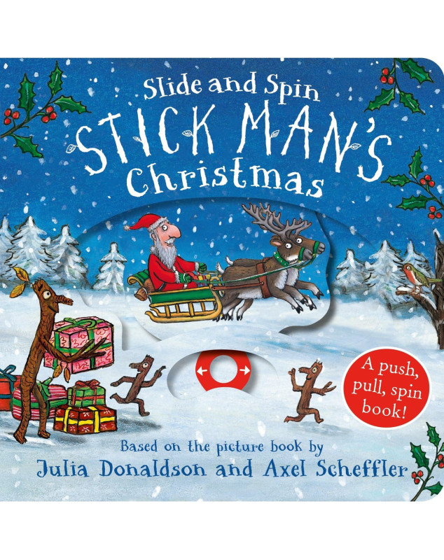 Stick Man's Christmas - Slide and Spin