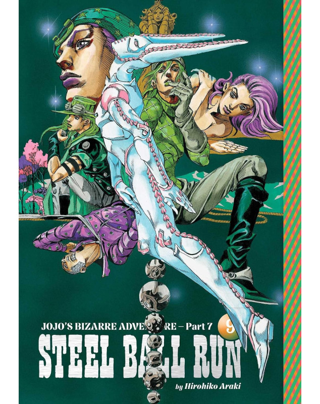 JoJo's Bizarre Adventure: Part 7--Steel Ball Run, Vol. 9