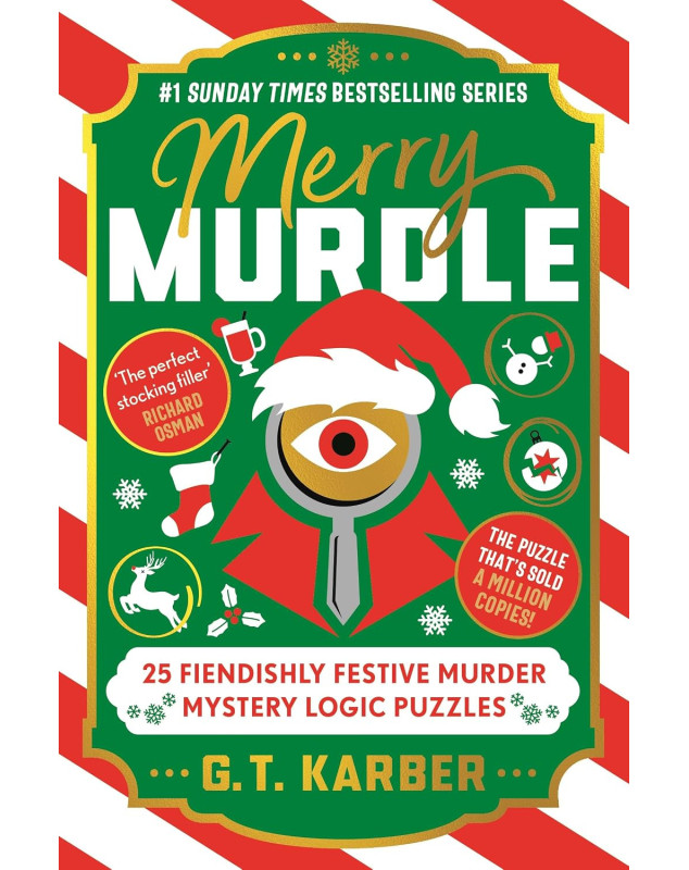 Merry Murdle 25 Fiendishly Festive Murder Mystery Logic Puzzles