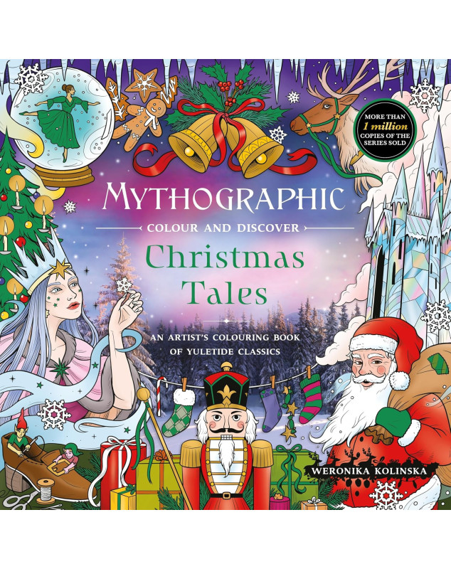 Mythographic Colour and Discover: Christmas Tales: The Perfect Chistmas Gift for a Colouring Fan