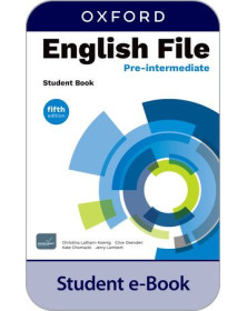 English File fifth edition Pre-intermediate Student Book e-Book