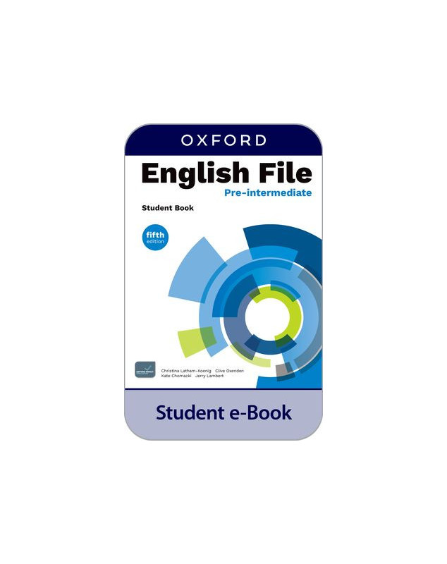 English File fifth edition Pre-intermediate Student Book e-Book