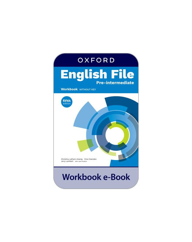 English File fifth edition Pre-intermediate Workbook e-Book