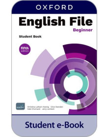 English File fifth edition Beginner Student Book e-Book