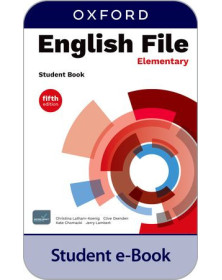 English File fifth edition Elementary Student Book e-Book