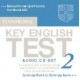 Cambridge Key English Test KET 2 Audio CD