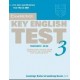 Cambridge Key English Test KET 3 Teacher's Book