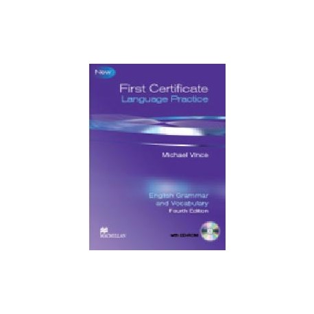 Language Practice for B2 First Student's Book with key + Macmillan Practice Online Pack 5th Edition