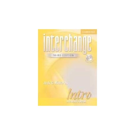 Interchange Intro Third Edition Student's Book + Self-Study CD