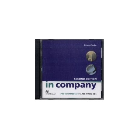 In Company Pre-Intermediate Second Edition Class CD In Company Pre-Intermediate Second Edition Class CD