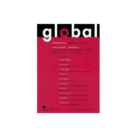 Global Elementary Teacher's Book + Resource CD Pack