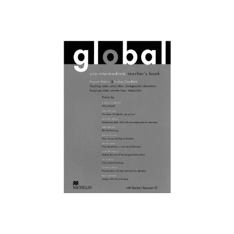Global Pre-intermediate Teacher's Book + Resource CD Pack Global Pre-intermediate Teacher's Book + Resource CD Pack