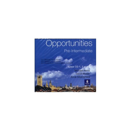 Opportunities Pre-Intermediate Class Audio CDs (3)