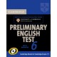 Cambridge Preliminary English Test 6 Self-study Pack (Student's Book with answers and Audio CD)