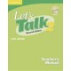 Let's Talk Second Edition Level 2 Teacher's Manual with Audio CD