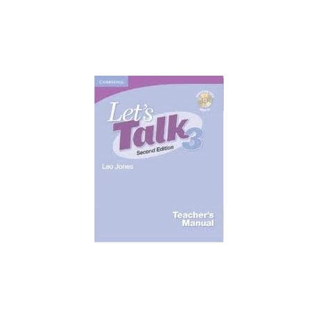 Let's Talk Second Edition Level 3 Teacher's Manual with Audio CD