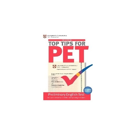 Top Tips for PET + CD-ROM Top Tips for PET + CD-ROM