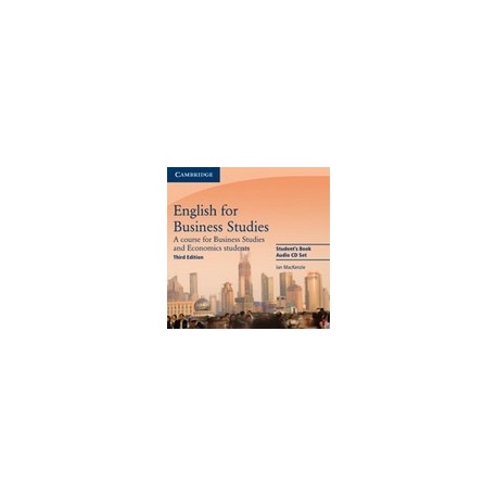 English for Business Studies Third Edition Audio CDs English for Business Studies Third Edition Audio CDs
